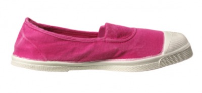 Tennis Elastique - Rose Vif S12 - bensimon shoes 